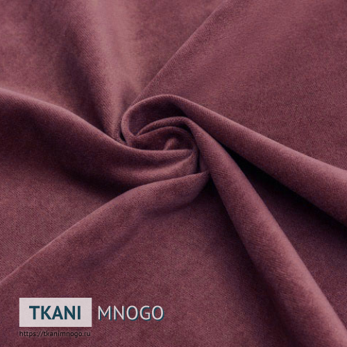 Фото материала велюра “4” (однотонный розовый)