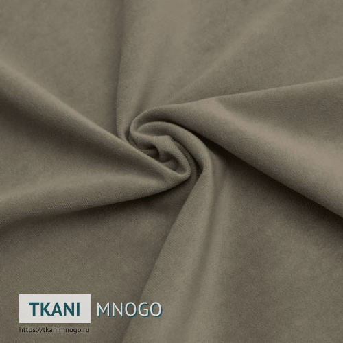 Фото обивки велюра “6” (однотонный бежевый)