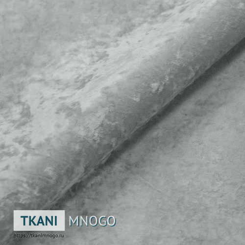 Фото фактуры велюра “Own-10” (однотонный серый)