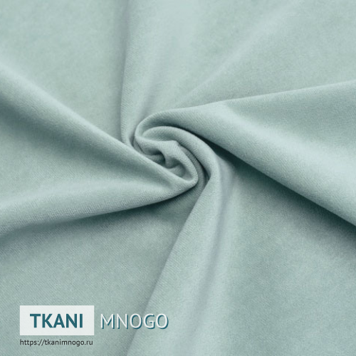 Фото фактуры велюра “П-13” (однотонный серый)