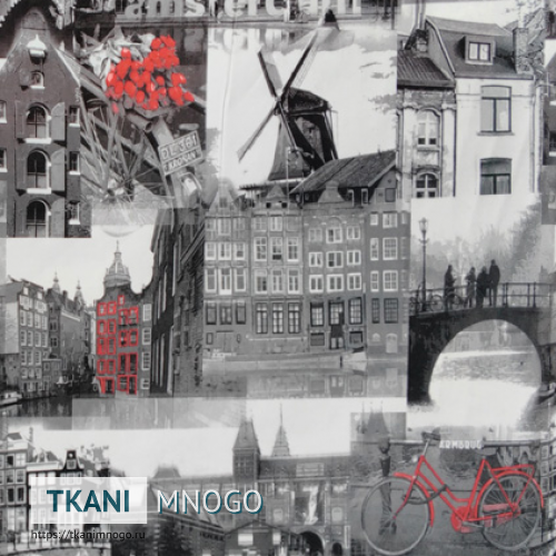 Фото рисунка микровелюра “4099-3” город.